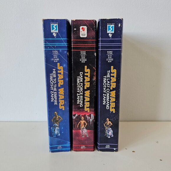 Star Wars Trilogy Heir to the Empire, Dark Force Rising, The Last Command Book - Picture 3 of 5